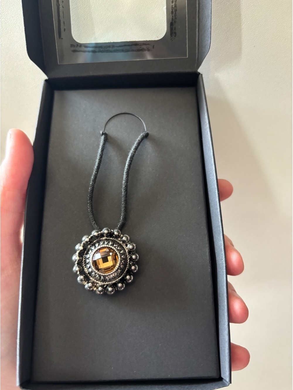 Golden Sunstone necklace